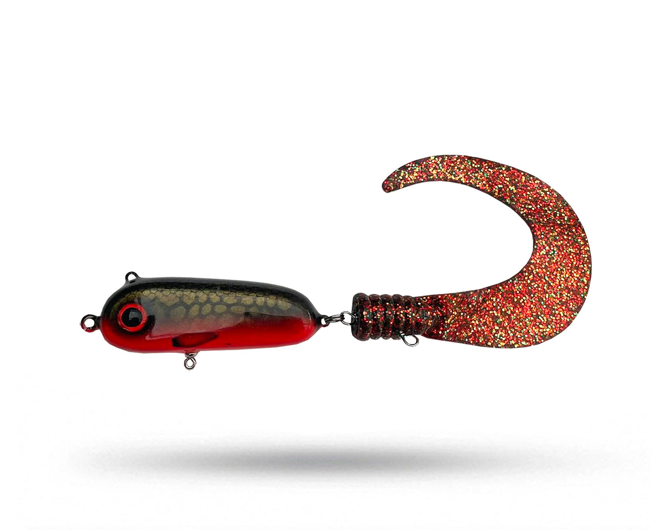 Lovely Lures Iggy Tail - Red Char